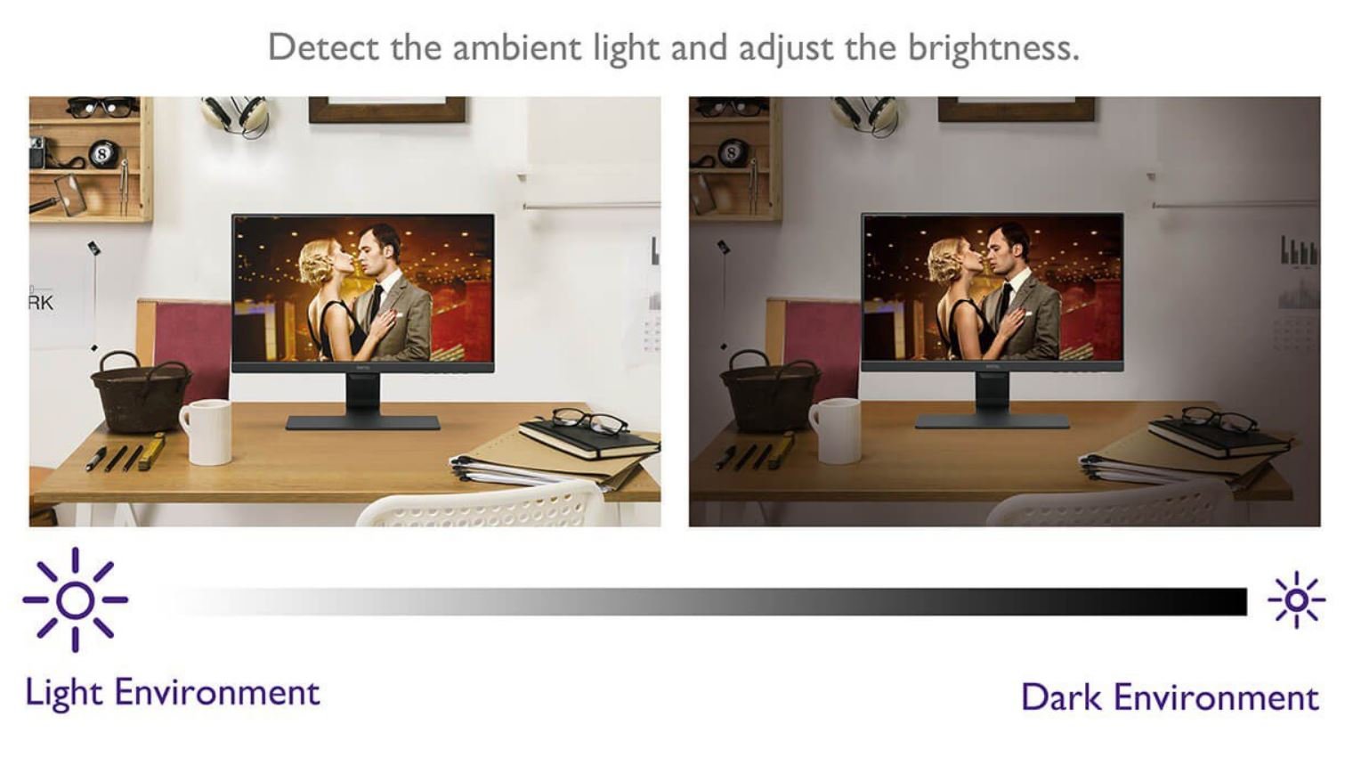 BenQ GW2480 23.8-inch frameless monitor